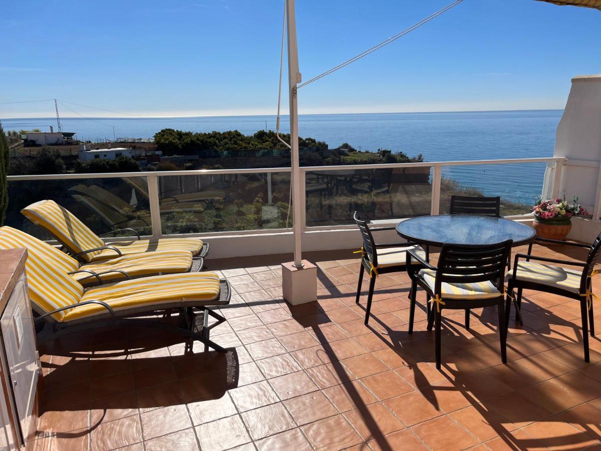 Delightful Burriana House With Magnificent Beach & Sea Views. نيرخا المظهر الخارجي الصورة